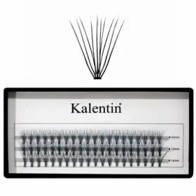 Kalentin Extensiones De Pestañas En Mechones 0,10 8mm
